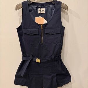 Miu Miu Dark Blue Garment
